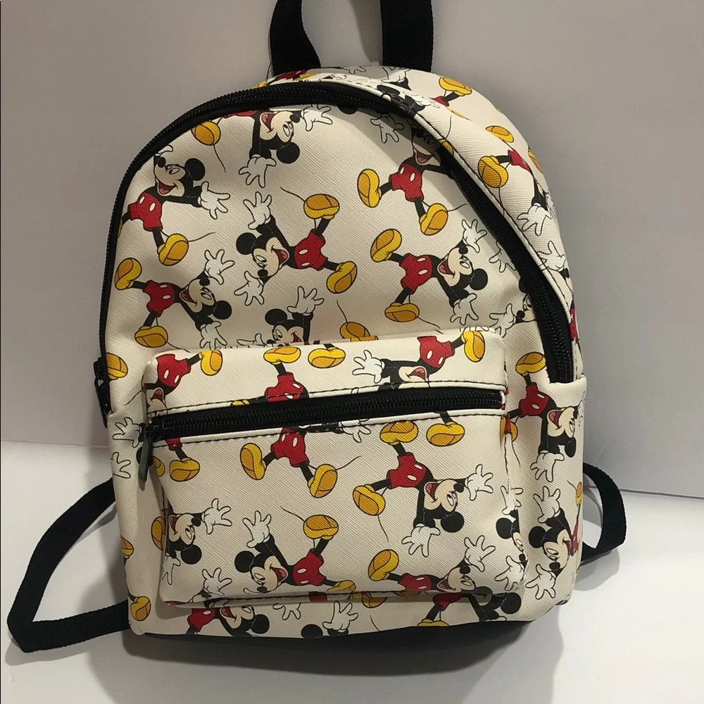 Disney Mickey Mouse off white‎ Mickey Mouse printed backpack new